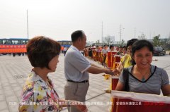 第81批（河南商丘、漯河、安徽宿州）感恩团抵达盛宏