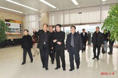 山东省原副省长、省慈善总会会长谢玉堂到公司考察
